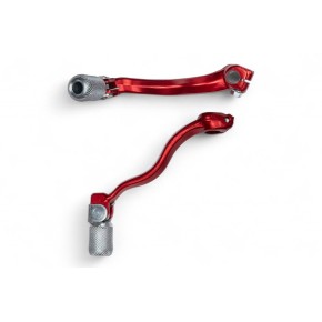 Leva cambio in alluminio forgiato BETA HONDA rosso - LCA4370R