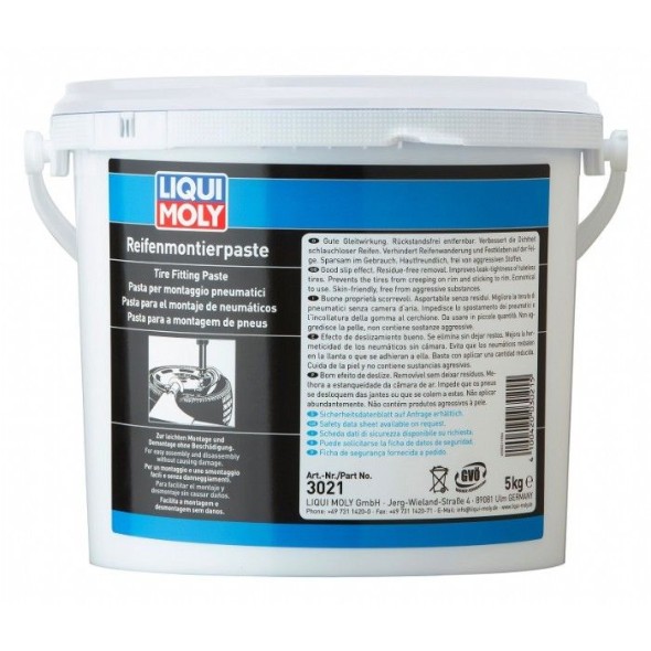 Pasta montaggio pneumatici LIQUI MOLY, colore bianco - 5 KG - LM03021