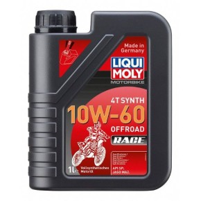 Olio motore LIQUI MOLY Off Road 4T RACE - 10W/60 - 100% sintetico - 1 L - LM03053