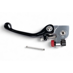 Leva frizione snodata forgiata nera - LVS1364N