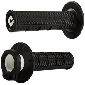 Manopole Lock-ON ODI V2 Half-Waffle MX - Nero - MNL1700N