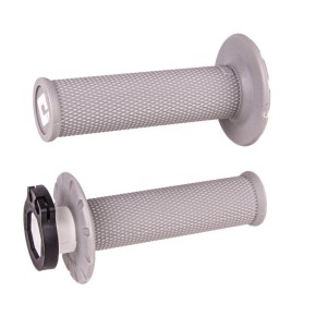 Manopole Lock-ON ODI V2 No-Waffle MX - Grigio - MNL1705G