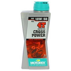 Olio motore MOTOREX Cross Power 4T - 10W/50 - 100% sintetico - 1 L - OM41050
