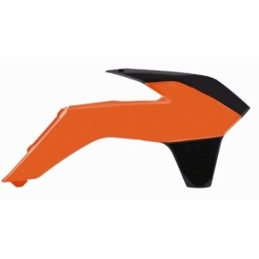 Convogliatori radiatore KTM arancione/nero - P8417400004