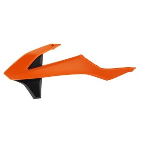 Convogliatori radiatore KTM arancione16/nero - P8417800001