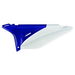 Portanumeri laterali SHERCO blu/bianco - P8419700001