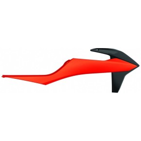 Convogliatori radiatore KTM arancione fluo/nero - P8422100007