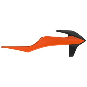 Convogliatori radiatore KTM arancione16/nero - P8422100011