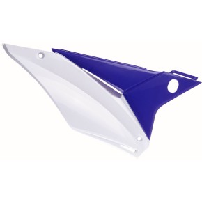 Portanumeri laterali SHERCO blu/bianco - P8424800001