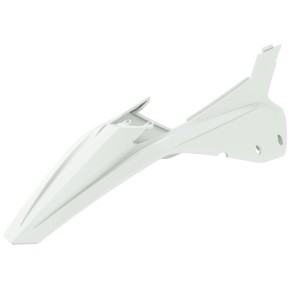 Parafango posteriore con portanumeri laterali BETA bianco - P8585300001