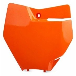 Tabella portanumero KTM arancione16 - P8664900001