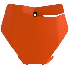 Tabella portanumero KTM arancione16 - P8666400001