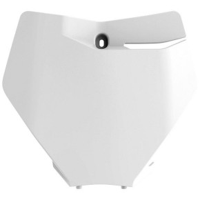 Tabella portanumero KTM bianco20 - P8666400002