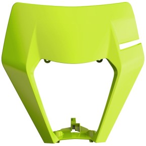 Mascherina portafaro KTM 17-19 giallo fluo - P8666800004