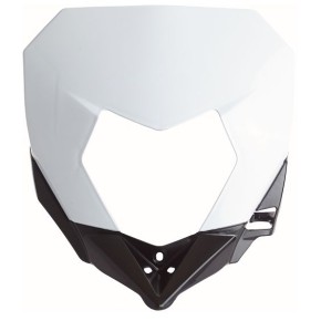 Mascherina portafaro SHERCO bianco/nero - P8679800003