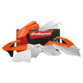 Kit plastiche KTM Arancione16/Bianco - P90679