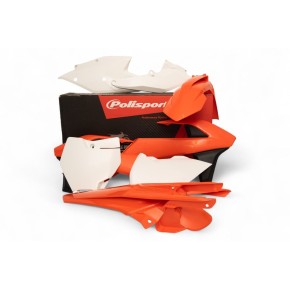 Kit plastiche KTM Arancione16/Bianco - P90750