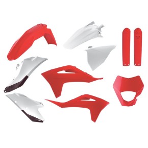 Kit plastiche GASGAS Rosso/Bianco - P91026