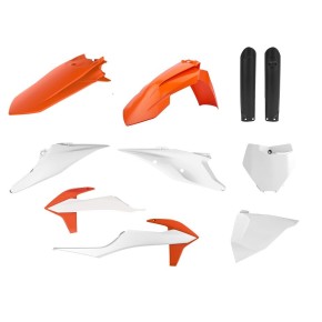 Kit plastiche KTM Arancione16/Bianco20 - P91071