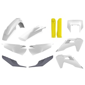 Kit plastiche HUSQVARNA Bianco20/Nardo grey - P91124