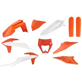 Kit plastiche KTM Arancione16/Bianco20 - P91325