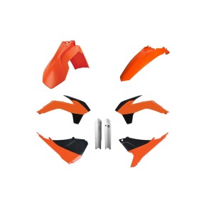Kit plastiche KTM Arancione/Bianco - P91463