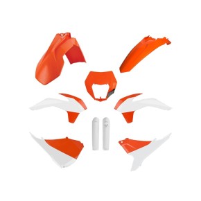 Kit plastiche KTM Arancione/Bianco - P91464