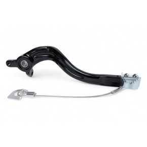 Pedale freno forgiato con puntale in acciaio HUSABERG HUSQVARNA KTM nero - PDF001N
