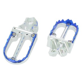 Pedane poggiapiedi in alluminio con denti in titanio - PER06