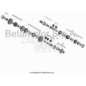 INGRANAGGIO 5 SU 1 EVO 2T - 007.04.102.00.00