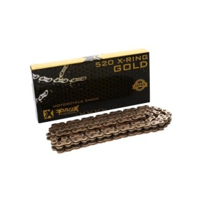 Catena PROX 520 X-ring - 120 maglie - Oro - con QX-ring - PXC520120XG