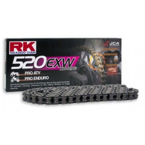 Catena RK 520 EXW - 120 maglie - Nero - con XW-ring - RK520EXW120N