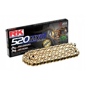 Catena RK 520 MXU - 120 maglie - Oro - con UW-ring - RK520MXU120G