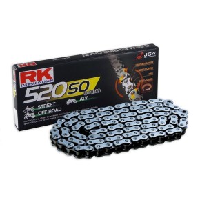 Catena RK 520 SO - 120 maglie - Nero - con O-ring - RK520SO120N