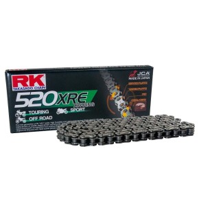 Catena RK 520 XRE - 120 maglie - Nero - con XW-ring - RK520XRE120N