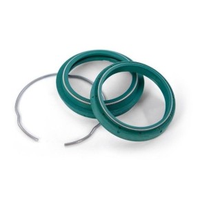 Kit paraolio e parapolvere verdi doppio labbro SKF per forcelle KYB/OHLINS 48mm - SKF48K.HD