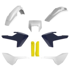Kit plastiche HUSQVARNA Bianco/Blu HVA - P91503