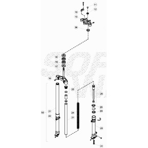 TAPPO CANNOTTO FORCELLA ALP/MOTARD 4.0 - 29.01856.000