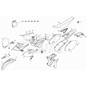 DECALCO RR 4T'09 400CC -SERIE- - 016.43.010.80.00