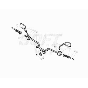 BULLONE SPEC.M8 SX PER SPECCHIO DX - 11.65710.000