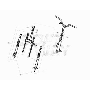 SERIE STERZO SCOOTER S/CONO BASE - 28.06761.000