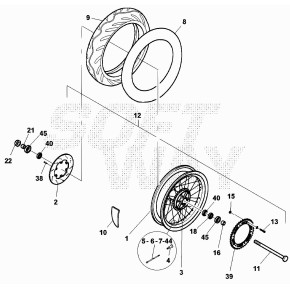 DISTANZIALE MOZZO POST. L/DISCO M4 - 018.42.110.00.00