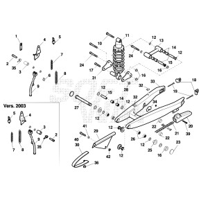 SUPPORTO CAVALLETTO ALP-4T - 28.98577.000