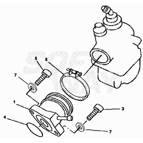 RACCORDO MANICOTTO CARB. YBR EURO3 - 27.19795.000