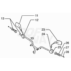 MANUBRIO SCOOTER ACQUA - 22.22381.052