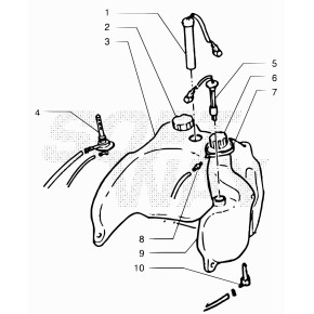 SONDA BENZINA SCOOTER ACQUA - 28.93280.000