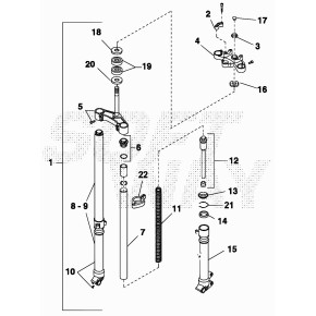 FORCELLA MOTARD D.36 - 15.08122.059