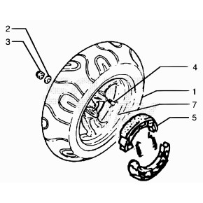 RUOTA POST.NUDA SCOOTER/96 (13') - 27.04710.959