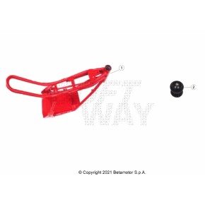 TELAIO VERNICIATO -ROSSO- - 038.31.000.40.50