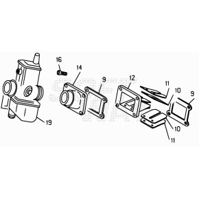 CARB. KEIHIN PWK -EVO 2T 125CC - 007.12.010.80.00